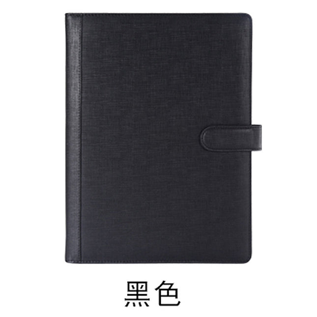 Multi-functional A4 cloth-like leather magnetic buckle loose-leaf folder contract folder business office information manager folder