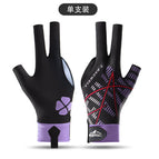 Left hand single black and purple / Free size