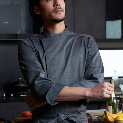 Chef Workwear for Men, Breathable, Suitable for Hotels, Restaurants, and Kitchens, Uniform Set