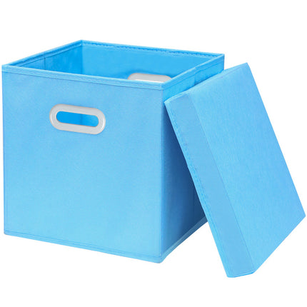 Amazon Coverless Storage Box Fabric Storage Box Foldable Large Clothes Organiser Toy Storage Box Cross Border
