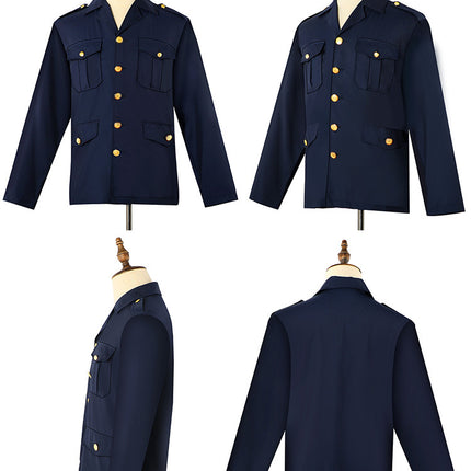 New-style Security Work Clothes Shirt Security Clothes Summer Clothes Short-sleeved Shirt Security Uniform Summer suit Men's Etiquette Clothes