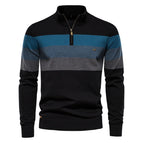 Black with blue / S