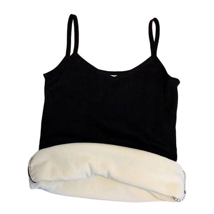 Cross-Border Foreign Trade Popular German Velvet Thickened Cold-Proof Thermal Vest Autumn and Winter Seamless Slimming Inner Layering Shirt