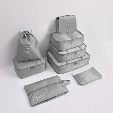 Travel Twill Storage Bag, Seven-Piece Set, Eight-Piece Set, Nine-Piece Set, Clothing Sorting Bag, Travel Storage Bag
