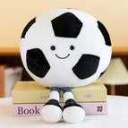 25cm (small size) / Black and white football man