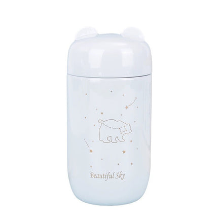 New Mini Portable letter starry Cup 304 stainless steel vacuum Cup fashion simple pocket Cup logo