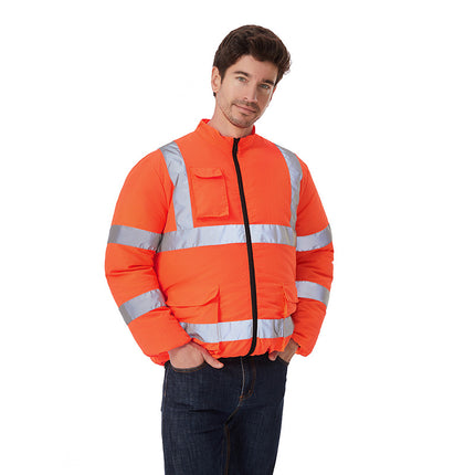 Summer cooling air conditioning clothing long sleeve coat clothing fan clothing couple refrigeration welder labor protection clothing with reflective strip