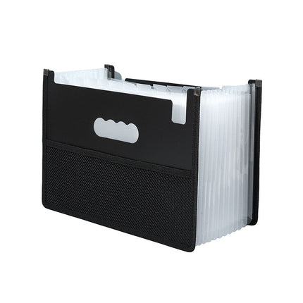 Accordion File Folder with 13/25 Compartments for Student Test Paper Classification, Edge-Bound Portable Document Bag, Test Paper Storage Bag