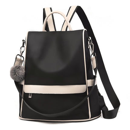 Oxford Cloth Canvas Backpack for Women 2026 New Korean Style Trendy Versatile Travel School Bag Women's Backpack Cross-Border