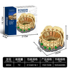 Source building block manufacturers can be substituted into the warehouse / City Landmarks Colosseum