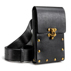 Black large waist bag (with belt)