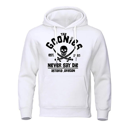 The Goonies Est 1985 Never Say Die Printing Hoodie Men Women