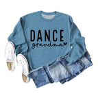 Blue Sweater (Black font) / S