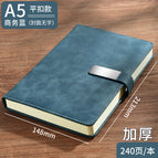 A5 business Blue-flat buckle 240 pages