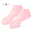 Pink low tube footmuffs