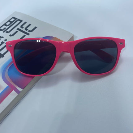 FDA can pass the drop ball test foreign trade promotional gifts sunglasses plastic sunglasses rainbow party rice nail glasses.