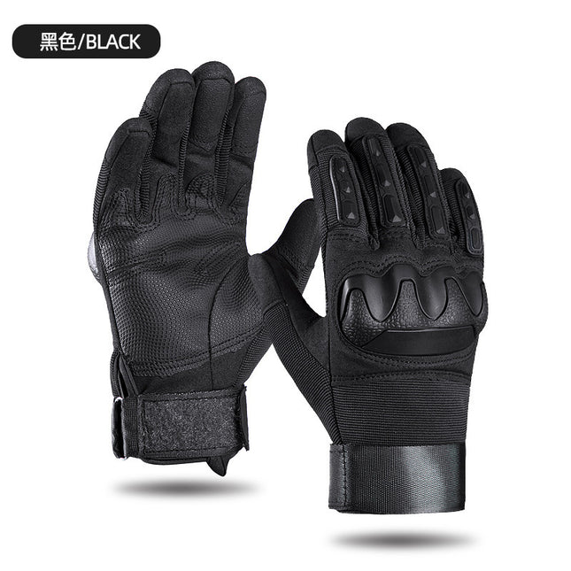 Tactical Gloves Outdoor Non-Slip Touch Screen Special Forces Combat Training Wear-Resistant Men's Motorcycle Cycling Sports Non-Slip Wear-Resistant