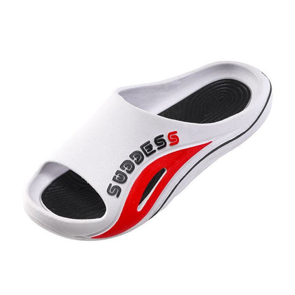 Thick bottom slippers men's non-slip summer outdoor wear new bathroom home indoor sports outdoor beach men