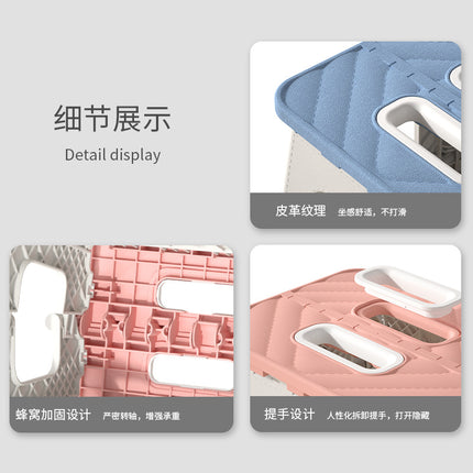 Thickened Plastic Foldableing Stool for Home Outdoor Portable Foldableing Chair for Adults and Kidsren Portable Small Bench Camping Style Maza