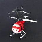 Cartoon airplane red