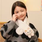 8#-cs03435c rounded corner bunny white / 60-80cm