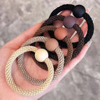 Frosted balls [mixed colors] 5 pieces