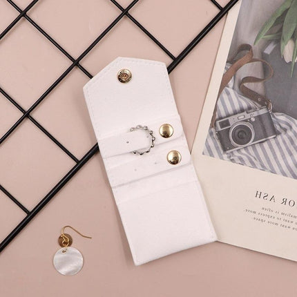 Creative Fashion Jewelry Bag Soft Leather Jewelry Bag Mini Bag Jewelry Bag Portable Storage Bag