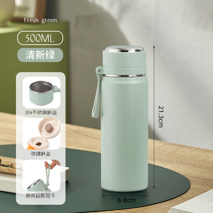 Stainless Steel Mini Thermos Cup Wholesale High-Value Vacuum Bullet-Shaped Portable Pocket Thermos Water Bottle Custom-Made