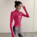 Raspberry red-waist slimming / S