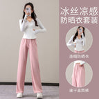 Suit white + pink / S (refer to bust size waist size when choosing size)