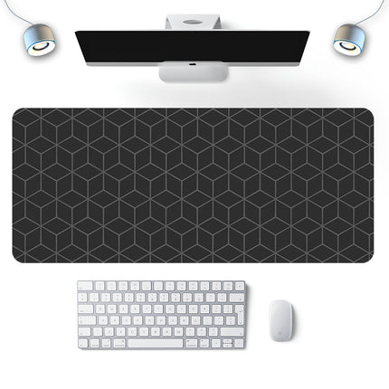 Simple Japanese mouse pad oversized electronic keyboard pad thermal transfer thick rubber wrist mouse pad wholesale