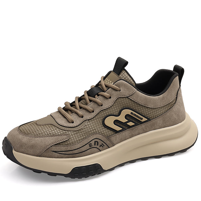 Men's Sneakers 2026 Summer New Style Men's Running Shoes Versatile Breathable Dad-Style Trendy Non-Slip Casual Shoes Wholesale