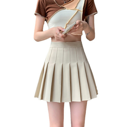 Pleated Skirt for Women 2026 Summer New Style Elegant Little Chanel Style Casual High-Waisted Fashionable Petite Suit Half Skirt