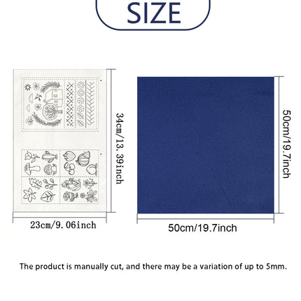 Cross-Border Popular Original Stitchbook Needlework Handmade Embroidery Needlework DIY Embroidery Book Embroidery Material Kit