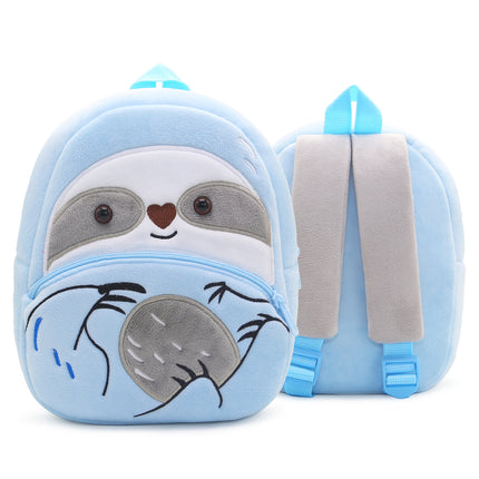 Cute Cartoon Animal Children's Backpack Stall Supply Backpack Kindergarten Plush Backpack Children's Bag Orderable Printing