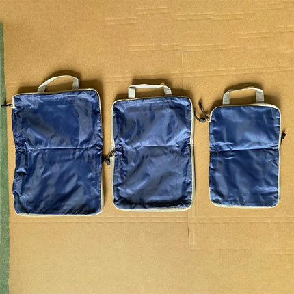 Amazon travel compression bag three-piece luggage clothing storage bag suit factory direct sales