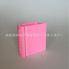 Pink mini bookshelf