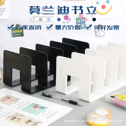 Multi-column book stand desktop fixed book storage reading shelf table bookshelf bookshelf desk book stand factory wholesale