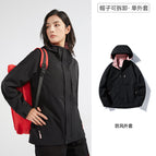 Women's Single jacket 08s Knight Black/coral pink / M
