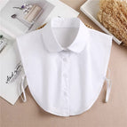 White round neck-S size 40.00 kg-55.00 kg
