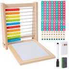 Multifunctional drawing board calculation stand (with magnetic stickers)