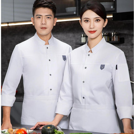 Professional clothing manufacturers, chef's clothing, catering work clothes, kitchen work clothes, hotel uniforms, cotton-containing breathable kitchen clothing