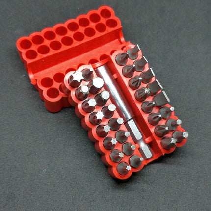 Electric Screwdriver 10 Bit Hollow Solid Electric Drill Driver 33 Slotted Cross Rice Hexagonal Square Y-Shaped U