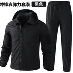 T028 jacket black (top + pants) / Size 165 (recommended 50-55kg )