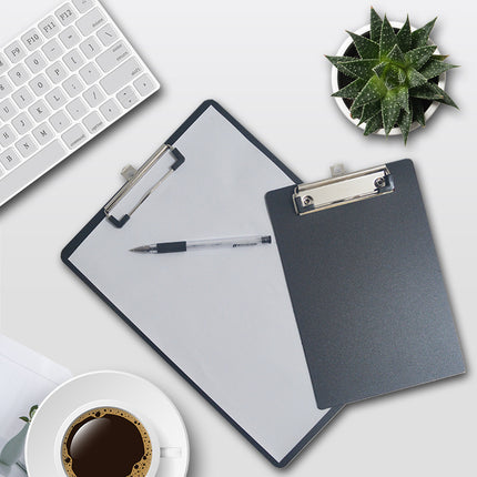 A4 Rose Red Data board clip writing pad paper Strong stationery folder contract bill pink writing pad