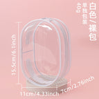 White/naked bag