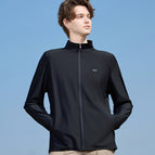 (f945) [stand collar hoodless men's style] black / 2xl (140-40kg )