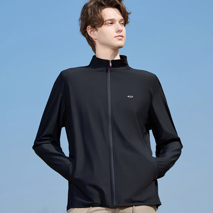 Cooling Loose-Fitting Sun Protection Clothing for Women, Summer Uv Protection, Lightweight Breathable Long-Sleeved Jacket, Ice Silk Sun Protection Clothing for Men