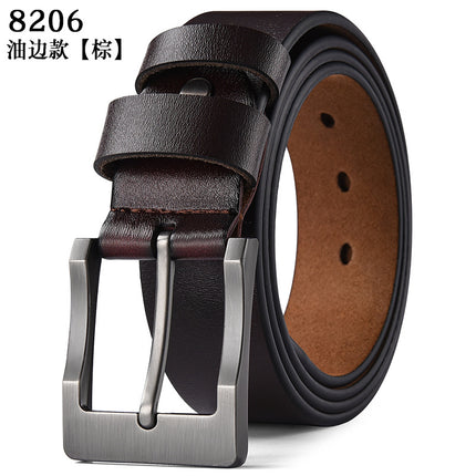 Men's Genuine Leather Vintage Casual Pin Buckle Cowhide Belt, Men's Belt, Factory Wholesale Direct Sale, Versatile