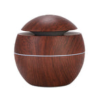 Mushroom humidifier-deep wood grain